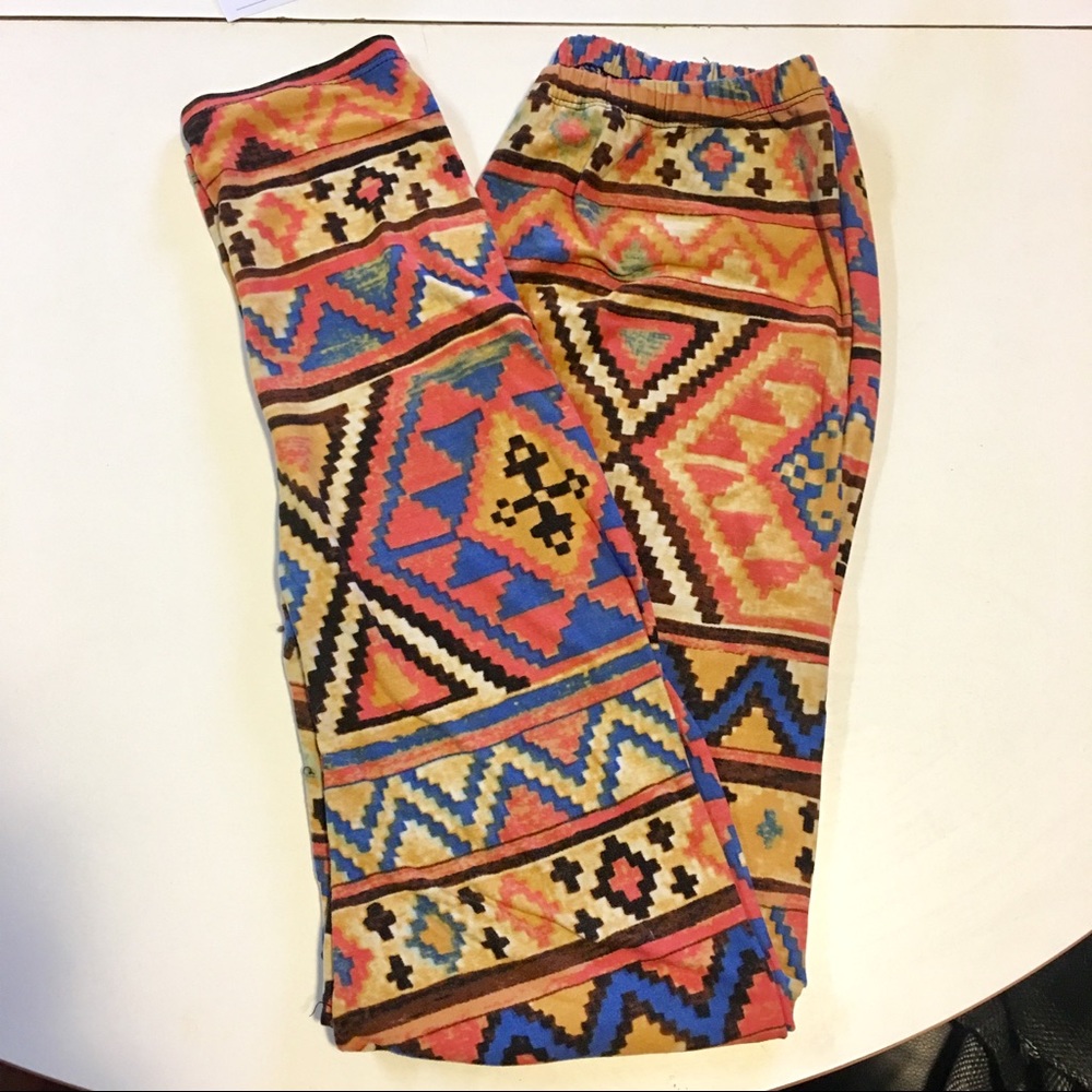 Aztec Print Leggings